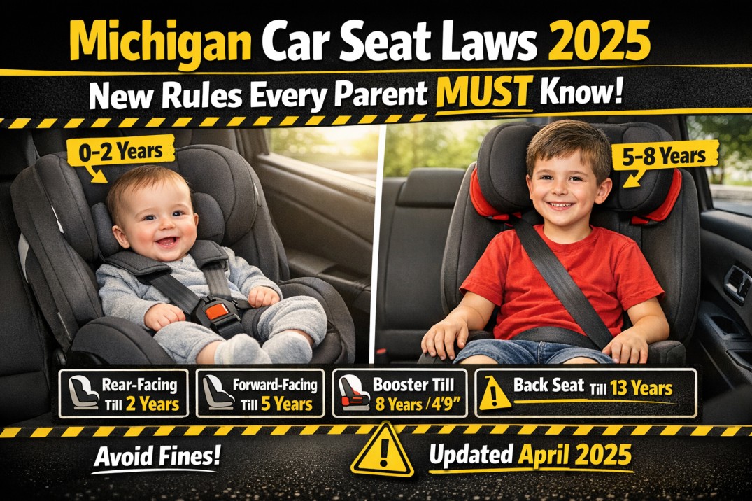 Michigan Car Seat Laws (2025 Update): What Every Parent Needs to Know 2 Michigan Car Seat Laws