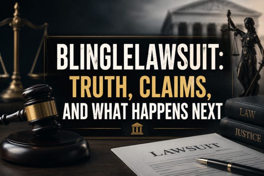 Blinglelawsuit: Truth, Claims, and What Happens Next 1 Blinglelawsuit
